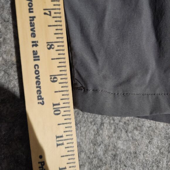 Wrangler Shorts Mens 48 Gray Performance Outdoor Utility Nylon Stretch Pockets - Picture 3 of 7
